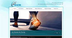 Desktop Screenshot of footandanklecenteronline.com